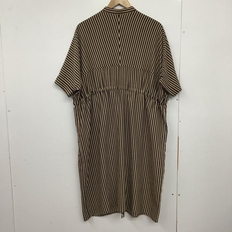 マウジー MOUSSY ワンピース ロングスカート 029csa30-0100 シャツワンピース　ストライプ チュニック FREE ストライプ マルチカラー / マルチカラー /  レディース USED 古着 中古 10150427