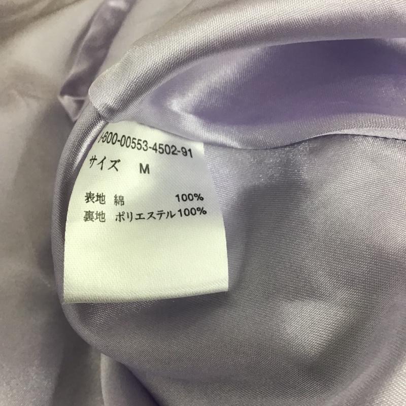 ミッシュマッシュ MISCH MASCH ワンピース ロングスカート 8-600-00553-4502-91 切替バックシャンワンピース 膝下丈 38 無地 紫 / パープル /  レディース USED 古着 中古 10107163