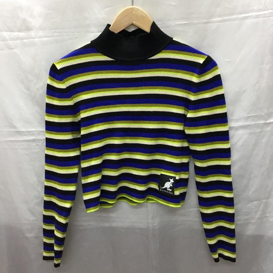 カンゴール KANGOL ニット、セーター 長袖 H&M L ボーダー柄 マルチカラー / マルチカラー /  レディース USED 古着 中古 10110744