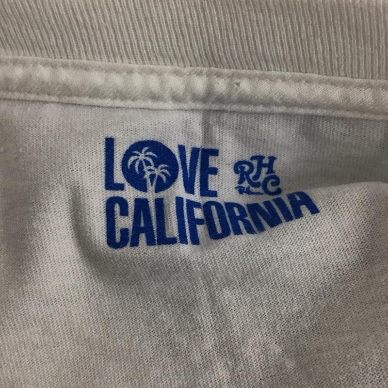 ロンハーマン Ron Herman Tシャツ 半袖 半袖カットソー プリントTシャツ クルーネックカットソー L プリント 白 / ホワイト /  メンズ USED 古着 中古 10126224