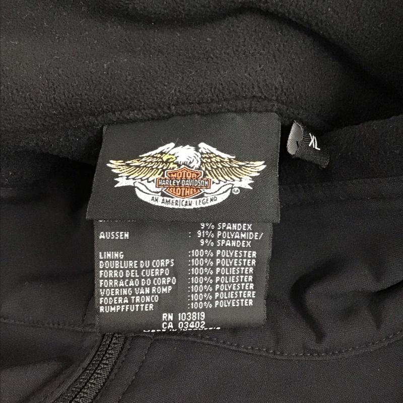ハーレーダビッドソン Harley-Davidson ジャケット、上着 ジャケット、ブレザー 97373-07VM XL ロゴ、文字 黒 / ブラック /  メンズ USED 古着 中古 10111871
