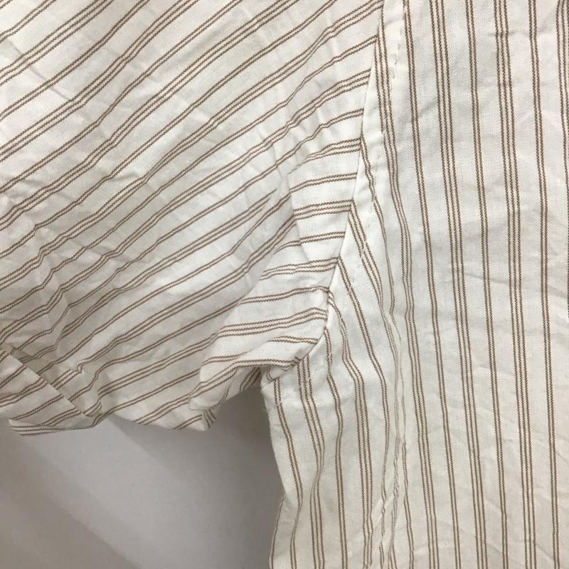 ザラ ZARA シャツ、ブラウス 半袖 M ストライプ マルチカラー / マルチカラー /  レディース USED 古着 中古 10143991