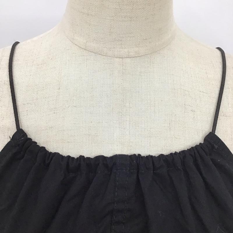ザラ ZARA ワンピース ロングスカート 3378 210 800 ノースリーブ M 無地 黒 / ブラック /  レディース USED 古着 中古 10112951
