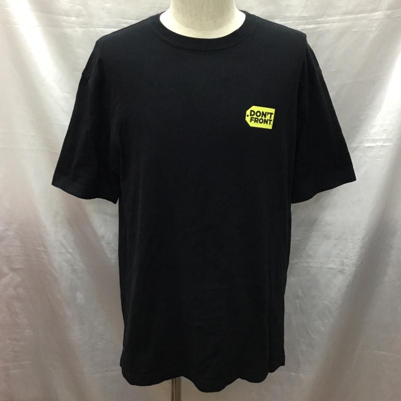 エクストララージ XLARGE Tシャツ 半袖 半袖カットソー プリントTシャツ クルーネックカットソー L プリント 黒 / ブラック /  メンズ USED 古着 中古 10121064