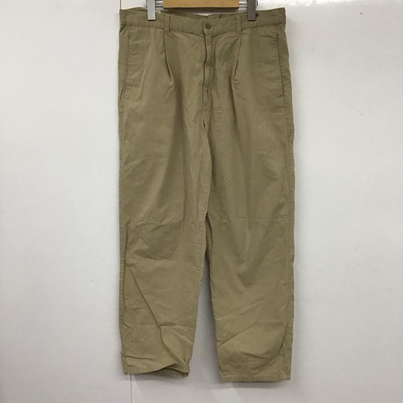 ドッカーズ DOCKERS パンツ チノパン チノパン カジュアルパンツ ワイドパンツ ストレートパンツ 無地 ベージュ / ベージュ /  メンズ USED 古着 中古 10106757