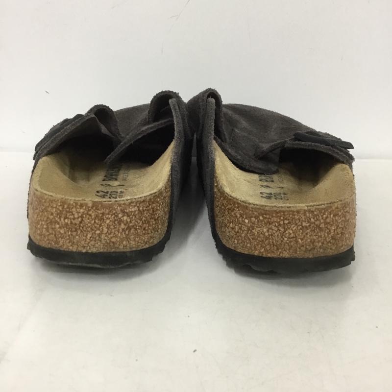 ビルケンシュトック BIRKENSTOCK サンダル サンダル Boston ボストン サボ 27.0cm 無地 ダークブラウン / ダークブラウン /  メンズ USED 古着 中古 10150428