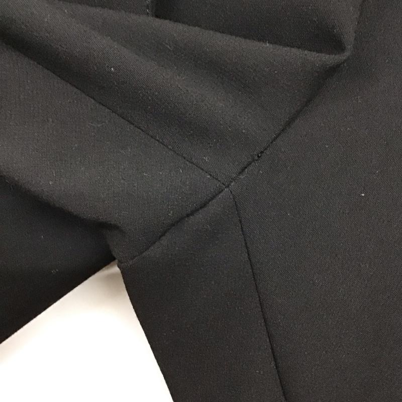 ザラ ZARA パンツ スラックス 7563 041 800 ワイドパンツ ベルト付き L 無地 黒 / ブラック /  レディース USED 古着 中古 10138984