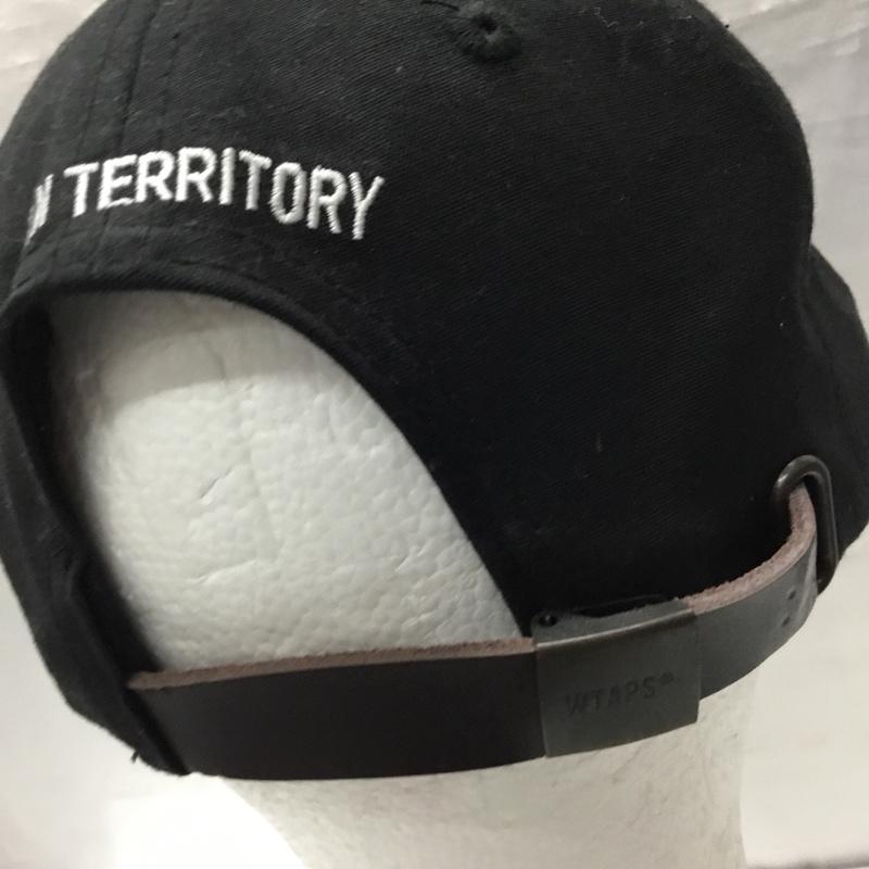 ダブルタップス WTAPS 帽子 キャップ 202HCDT-HT07 6パネル ロゴ、文字 黒 / ブラック /  メンズ USED 古着 中古 10118939