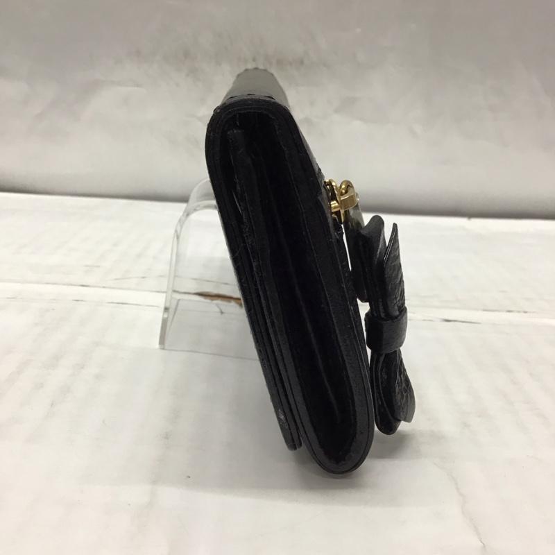 クロエ Chloe 財布 長財布 3P0321-7A733 長財布 箱有 ロゴ、文字 黒 / ブラック /  レディース USED 古着 中古 10114298