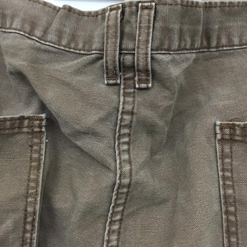 ディッキーズ Dickies パンツ ワークパンツ、ペインターパンツ ワークパンツ ワイドパンツ カジュアルパンツ 40 無地 茶 / ブラウン /  メンズ USED 古着 中古 10116669