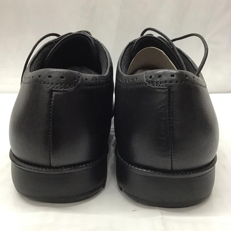 アシックス ASICS 革靴 革靴 TU-7774 texcy luxe ストレートチップ 箱有 26cm 26.0cm 無地 黒 / ブラック /  メンズ USED 古着 中古 10111757