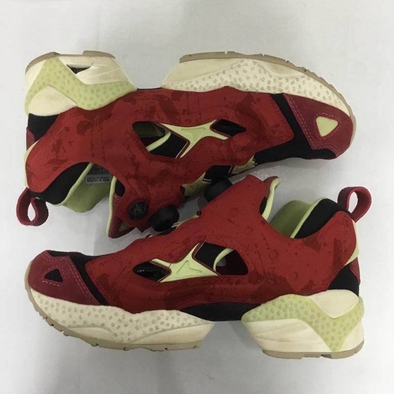 リーボック Reebok スニーカー スニーカー GZ9541 INSTAPUMP FURY 95 ストリートファイター ザンギエフ 25cm 箱有 25.0cm ロゴ、文字 黒 / ブラック / X 赤 / レッド /  メンズ USED 古着 中古 10124606