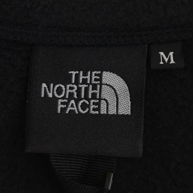 ザノースフェイス THE NORTH FACE ジャケット、上着 ダウンベスト NA72453 DENALI VEST フリースベスト M ロゴ、文字 黒 / ブラック /  メンズ USED 古着 中古 10137326