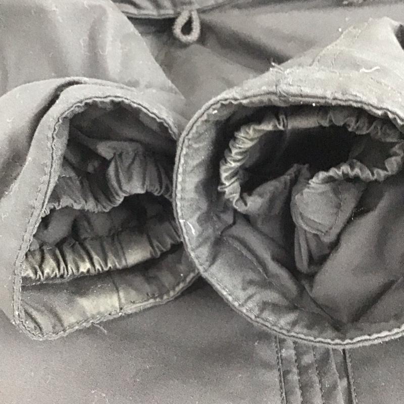 アヴィレックス AVIREX U.S.A. ジャケット、上着 ジャンパー、ブルゾン ジップアップジャケット パーカージャケット アウター L ロゴ、文字 黒 / ブラック /  メンズ USED 古着 中古 10149139