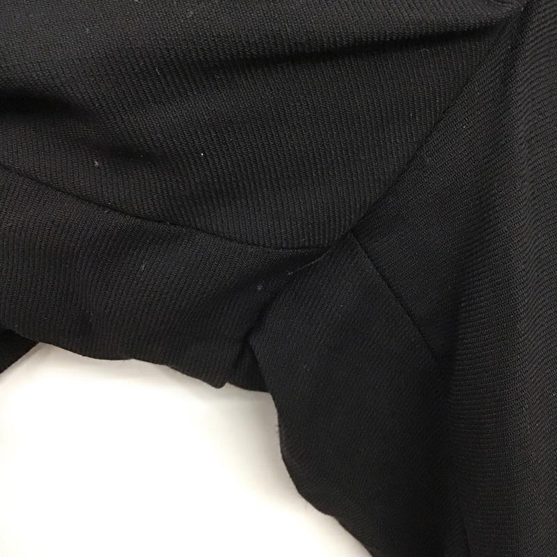 ジョルジオアルマーニ GIORGIO ARMANI パンツ スラックス スラックスパンツ ワイドパンツ カジュアルパンツ 無地 黒 / ブラック /  メンズ USED 古着 中古 10149197