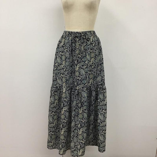ニコアンド niko and... スカート ロングスカート ロングスカート フレアスカート カジュアルスカート 4 総柄 マルチカラー / マルチカラー /  レディース USED 古着 中古 10122539
