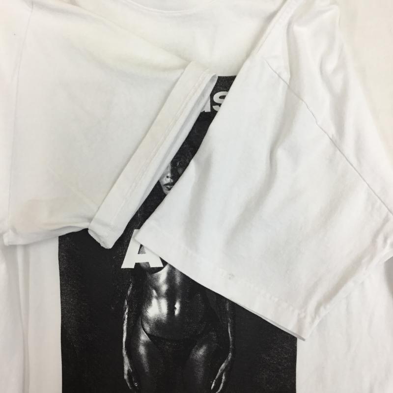 リチャードソン RICHARDSON Tシャツ 半袖 L プリント 白 / ホワイト /  メンズ USED 古着 中古 10110356