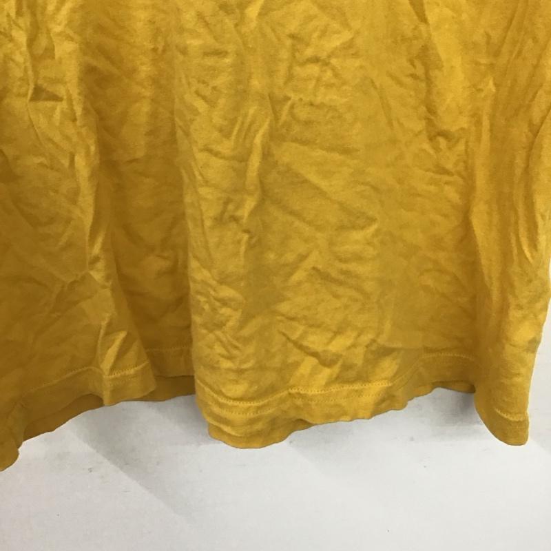 パタゴニア patagonia Tシャツ 半袖 39151sp18 半袖カットソー プリントTシャツ クルーネックカットソー M ロゴ、文字 黄 / イエロー /  メンズ USED 古着 中古 10140962