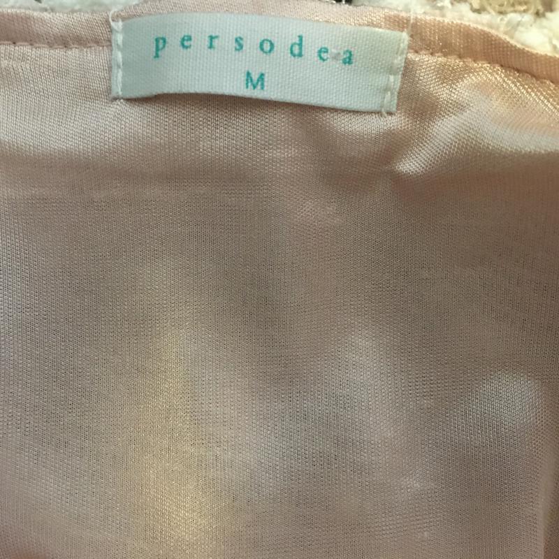 ペルソデア persodea ワンピース ミニスカート M 無地 桃 / ピンク /  レディース USED 古着 中古 10030981