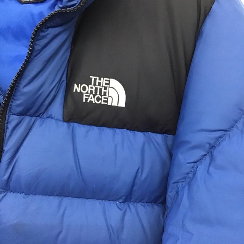 ザノースフェイス THE NORTH FACE ジャケット、上着 ジャンパー、ブルゾン ジップアップジャケット ナイロンジャケット アウター S ロゴ、文字 青 / ブルー /  メンズ USED 古着 中古 10147798