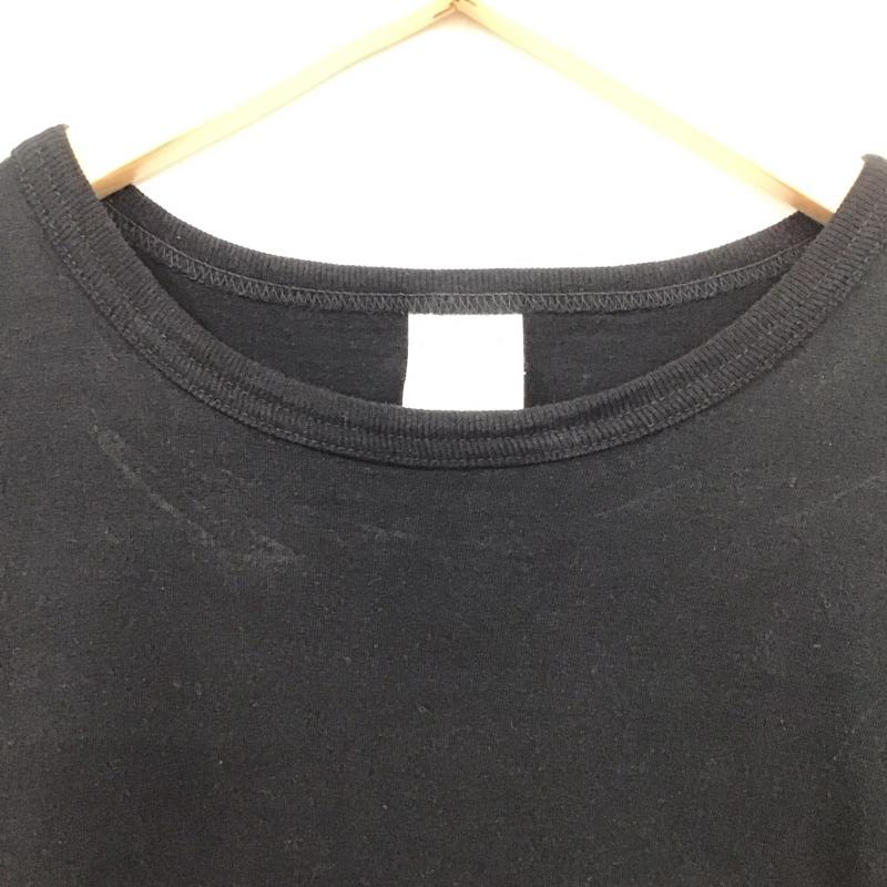 クーティー COOTIE Tシャツ 半袖 半袖カットソー プリントTシャツ クルーネックカットソー M プリント 黒 / ブラック /  メンズ USED 古着 中古 10131148