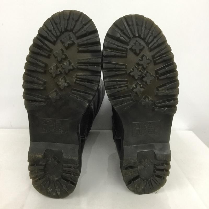 ドクターマーチン Dr.Martens ブーツ 一般 エンジニアブーツ UK7 US：8 無地 黒 / ブラック /  メンズ USED 古着 中古 10149864