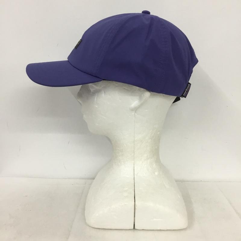 パタゴニア patagonia 帽子 キャップ 6パネル ロゴ、文字 青 / ブルー /  メンズ USED 古着 中古 10137912