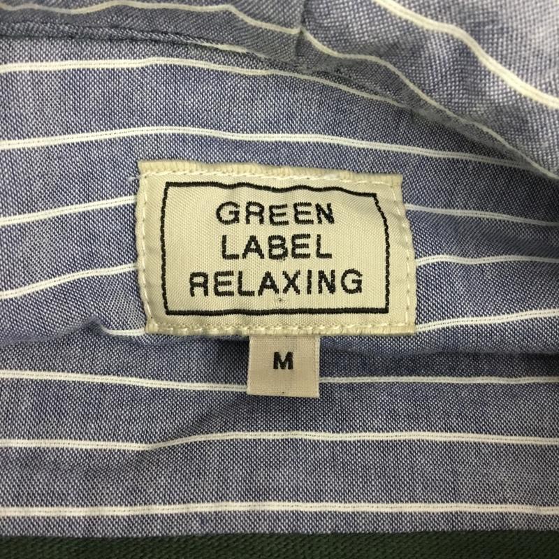 グリーンレーベルリラクシング green label relaxing ジャケット、上着 ジャンパー、ブルゾン 3227-186-0212 コットンマウンテンパーカー ジップアップジャケット アウター M 無地 緑 / グリーン /  メンズ USED 古着 中古 10108757