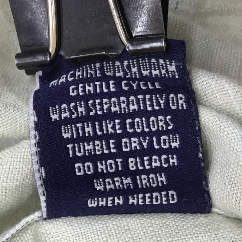 ユーズドクロージング used clothes シャツ、ブラウス 半袖 XL ストライプ 薄緑 / ライトグリーン /  メンズ USED 古着 中古 10129005