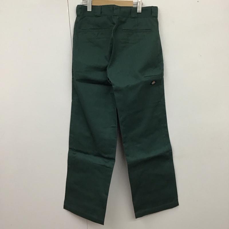 ディッキーズ Dickies パンツ チノパン 32インチ 無地 緑 / グリーン /  メンズ USED 古着 中古 10123349