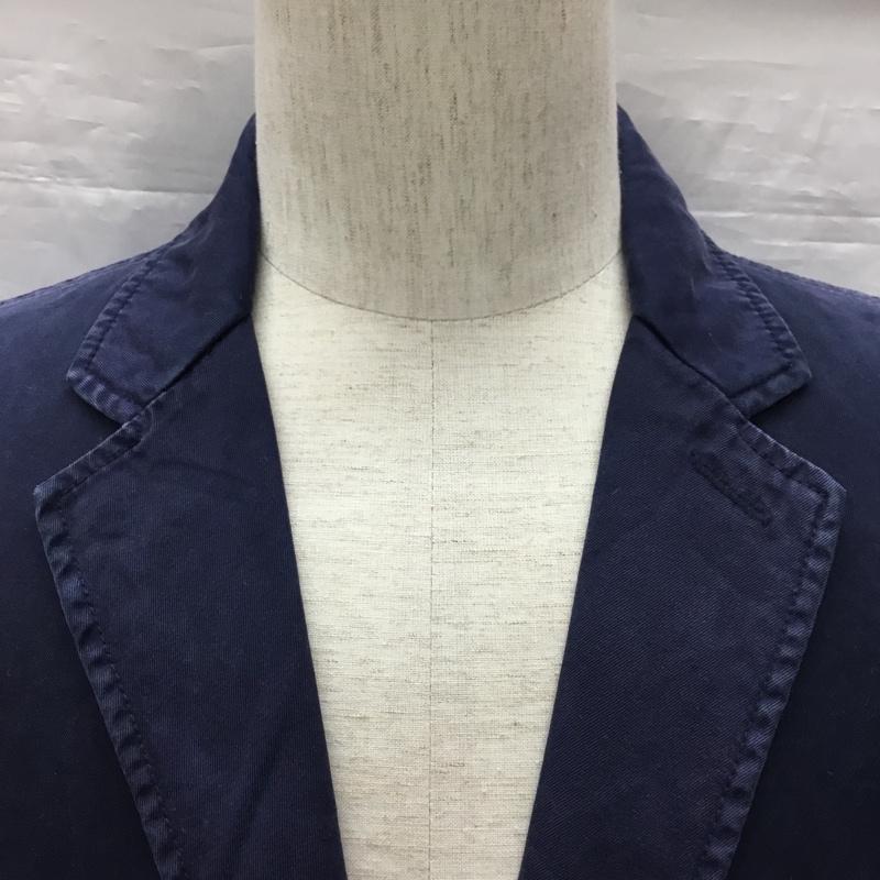 ポロバイラルフローレン Polo by RALPH LAUREN ジャケット、上着 ジャケット、ブレザー MNBLOTWM5L00003 コットン 42 ロゴ、文字 紺 / ネイビー /  メンズ USED 古着 中古 10118932