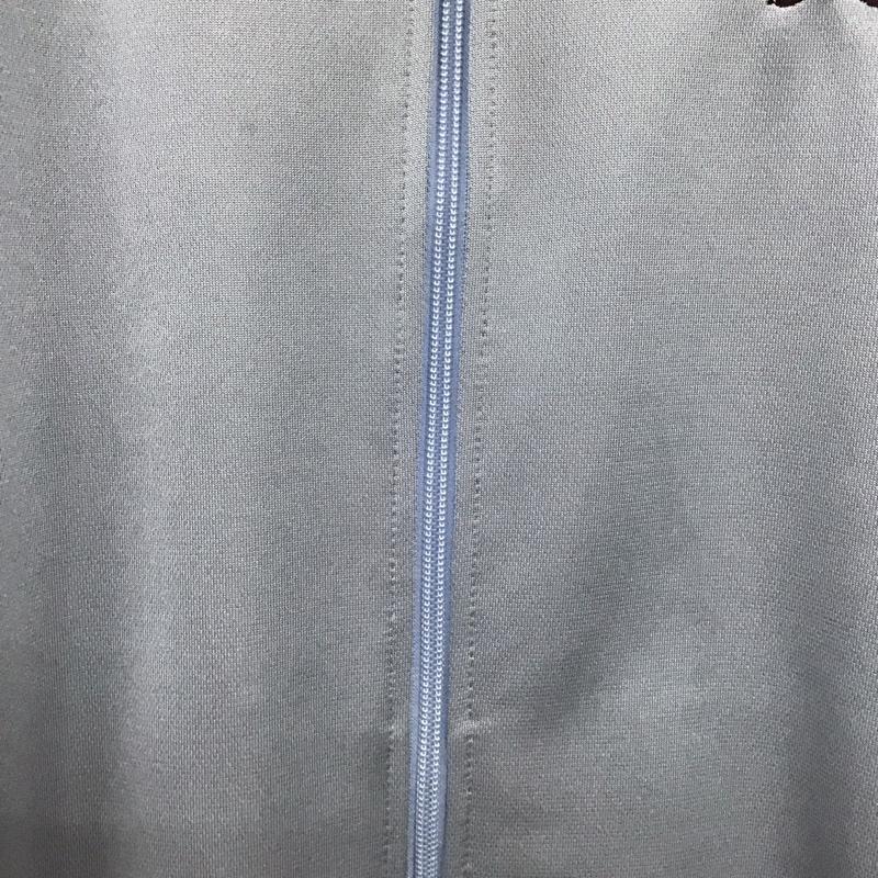 ニードルス Needles ジャケット、上着 ジャンパー、ブルゾン ジップアップジャケット アウター ジャージ M ロゴ、文字 水色 / ライトブルー /  メンズ USED 古着 中古 10148166
