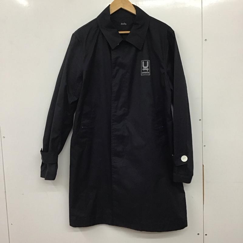 スーアンダーカバー SueUNDERCOVER ジャケット、上着 ジャンパー、ブルゾン ucp9302 トレンチコート アウター ロングコートジャケット 3 ロゴ、文字 紺 / ネイビー /  メンズ USED 古着 中古 10140302