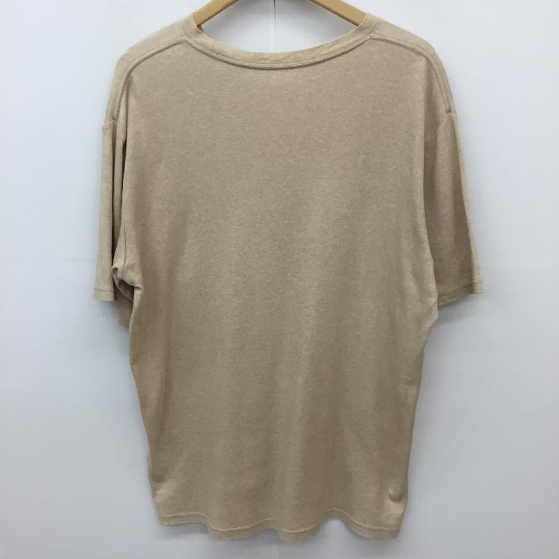 ザイノウエブラザーズ THE INOUE BROTHERS Tシャツ 半袖 THE INOUE BROTHERS 半袖 Tシャツ M 無地 ベージュ / ベージュ /  メンズ USED 古着 中古 10135890