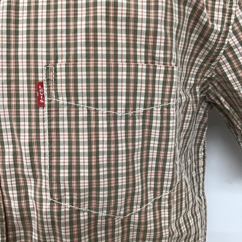 リーバイス Levi s シャツ、ブラウス 半袖 半袖シャツ カラーシャツ 半袖カットソー チェックシャツ XL チェック マルチカラー / マルチカラー /  メンズ USED 古着 中古 10124046