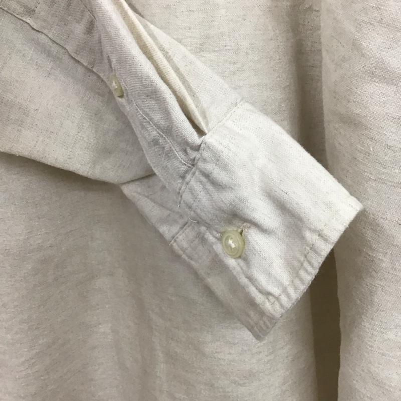 ザラ ZARA シャツ、ブラウス 長袖 長袖シャツ 無地シャツ カラーシャツ M 無地 白 / ホワイト /  メンズ USED 古着 中古 10131007