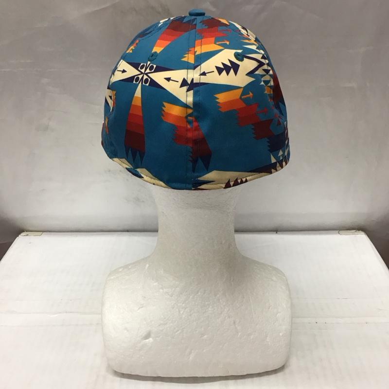 ペンドルトン PENDLETON 帽子 キャップ NEW ERA 59FIFTY ロゴ 総柄 マルチカラー / マルチカラー /  メンズ USED 古着 中古 10114329