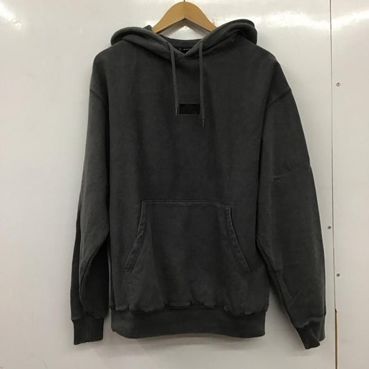 ハフ HUF パーカー 長袖 長袖パーカー プルオーバーパーカー スウェット M ロゴ、文字 灰 / グレー /  メンズ USED 古着 中古 10137190