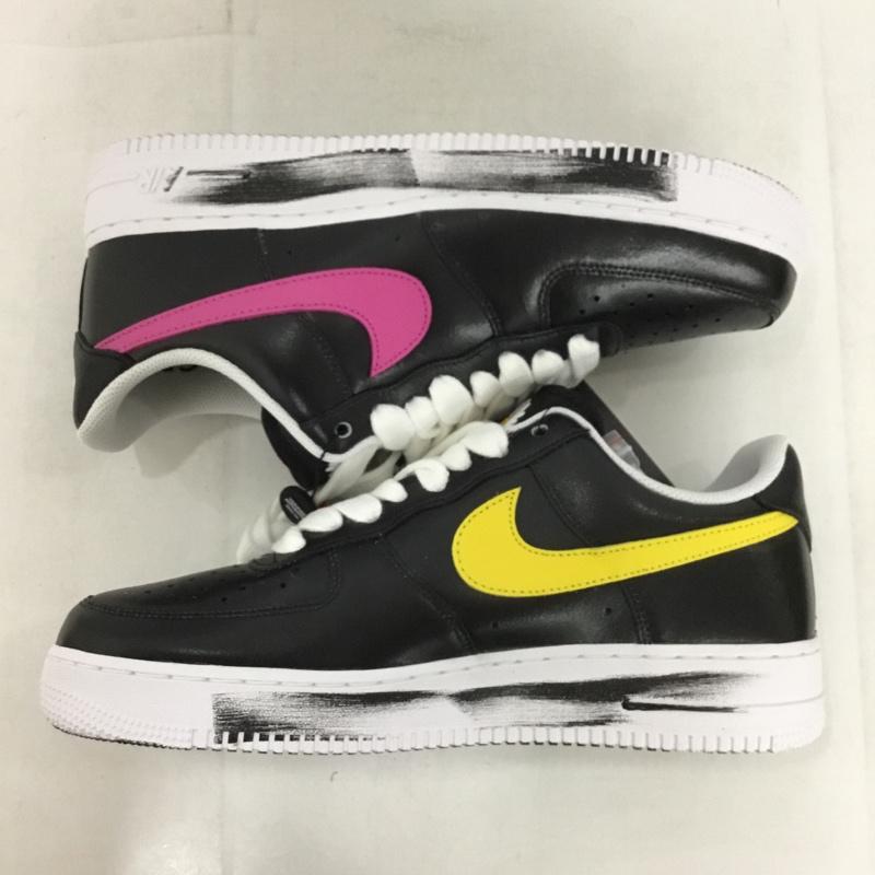 ナイキ NIKE スニーカー スニーカー AQ3692-004 AIR FORCE 1 07 PARANOISE G-DRAGON PEACEMINUSONE 29cm 箱有 29.0cm ロゴ、文字 黒 / ブラック / X 白 / ホワイト /  メンズ USED 古着 中古 10150568