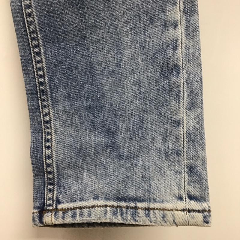 ザラ ZARA パンツ デニム、ジーンズ デニムパンツ スリムパンツ ストレッチパンツ ジーンズ 44 無地 インディゴ / インディゴ /  メンズ USED 古着 中古 10116389