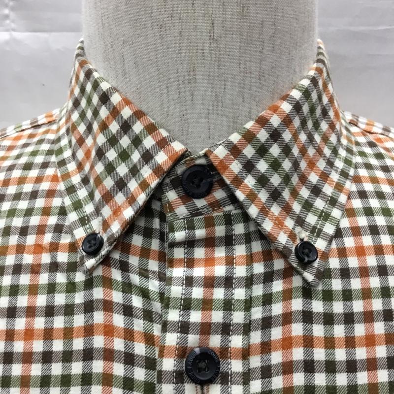 エディーバウアー Eddie Bauer シャツ、ブラウス 長袖 ボタンダウン 胸ポケット チェック S ワンポイント マルチカラー / マルチカラー /  メンズ USED 古着 中古 10116102