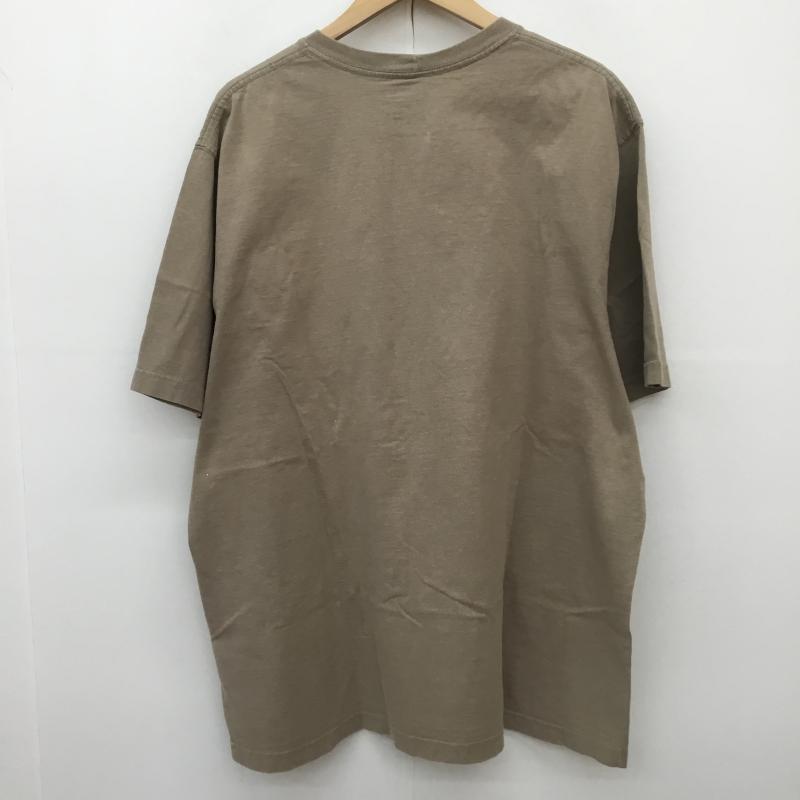 カーハート Carhartt Tシャツ 半袖 XL ロゴ、文字 ベージュ / ベージュ /  メンズ USED 古着 中古 10145806