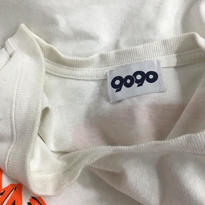 ナインティナインティ 9090 カットソー 半袖 半袖カットソー プリントTシャツ クルーネックカットソー XL プリント 白 / ホワイト /  メンズ USED 古着 中古 10112704