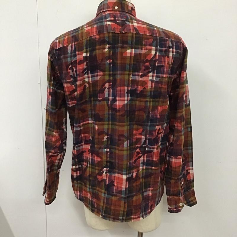 ソフネット SOPHNET. シャツ、ブラウス 長袖 長袖シャツ チェックシャツ カラーシャツ ボタンダウンシャツ L チェック マルチカラー / マルチカラー /  メンズ USED 古着 中古 10124918