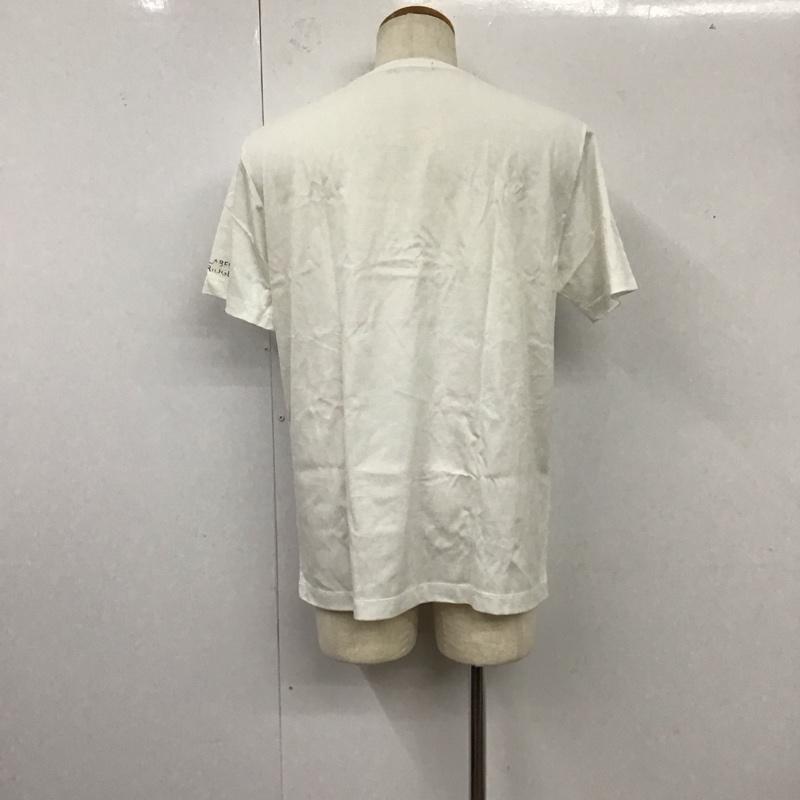 ブラックレーベルクレストブリッジ BLACK LABEL CRESTBRIDGE Tシャツ 半袖 半袖カットソー 無地Tシャツ クルーネックカットソー LL 無地 白 / ホワイト /  メンズ USED 古着 中古 10120357