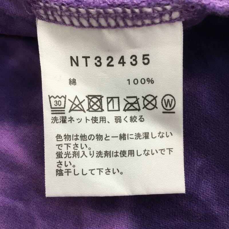 ザノースフェイス THE NORTH FACE Tシャツ 半袖 NT32435 ショートスリーブタイダイハンドライティングティー M  紫 / パープル /  メンズ USED 古着 中古 10150339