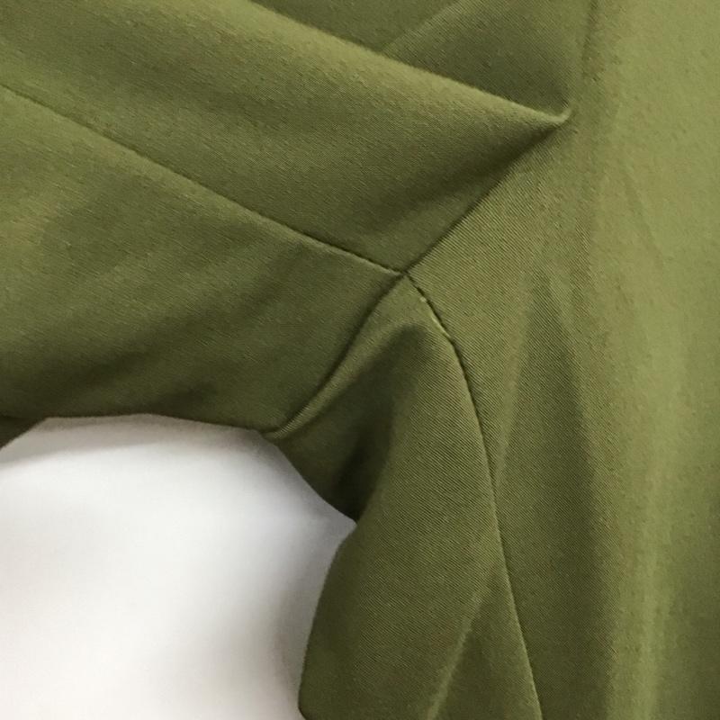 アーバンリサーチ URBAN RESEARCH パンツ スラックス wH95-24M006 クロップド丈 ストレッチ S 無地 カーキ / カーキ /  レディース USED 古着 中古 10139358