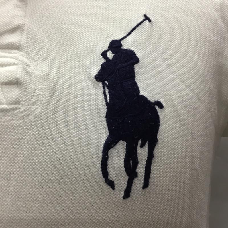 ポロバイラルフローレン Polo by RALPH LAUREN ポロシャツ 半袖 XS 無地 白 / ホワイト /  メンズ USED 古着 中古 10108880