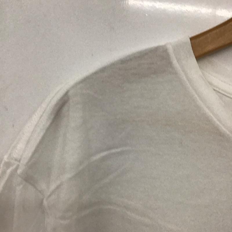 ポロラルフローレン POLO RALPH LAUREN Tシャツ 半袖 半袖カットソー 無地Tシャツ クルーネックカットソー L 無地 白 / ホワイト /  メンズ USED 古着 中古 10138120