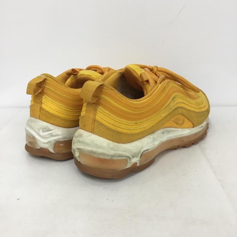 ナイキ NIKE スニーカー スニーカー 917646-700 W AIR MAX 97 PRM 23.5cm 23.5cm ワンポイント 黄 / イエロー / X 白 / ホワイト /  レディース USED 古着 中古 10141554
